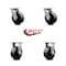 Service Caster 5 Inch Glass Filled Nylon Caster Set with Roller Bearings 2 Swivel 2 Rigid SCC SCC-30CS520-GFNR-2-R-2 - alternate 7